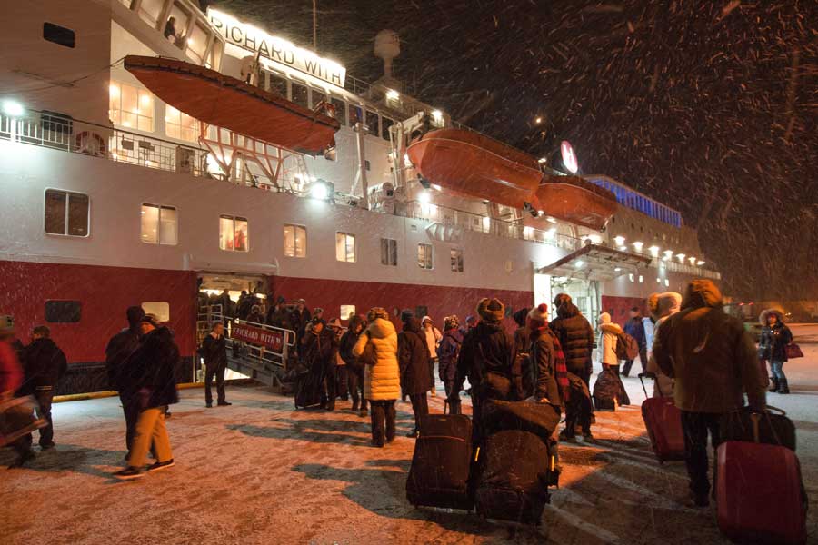 Welkom aan boord bij Hurtigruten